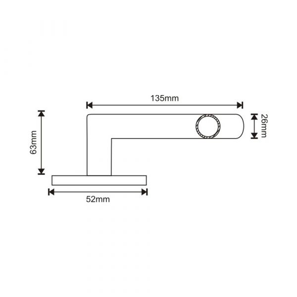 EuroArt - Lever on Rose Handle with Escutcheon