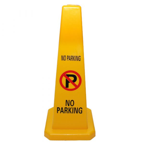AAA SAFE - No Parking Cone - PVC Traffic