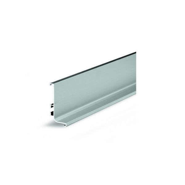 Bergo - Aluminum Gola Profile - Horizontal L Shape For 18mm Thick Panels - 4100 mm Length