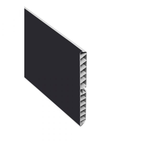 Bergo - PVC Plinth Cover - Black Melamine