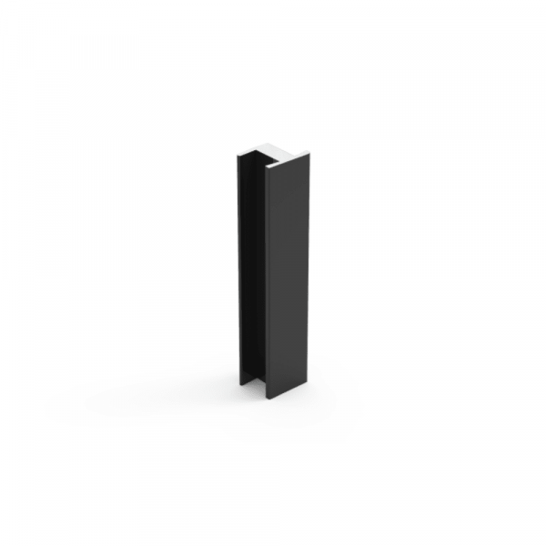 Bergo - PVC Linear Junction - Black Melamine