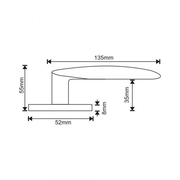 EuroArt - Lever on Rose Handle with Escutcheon