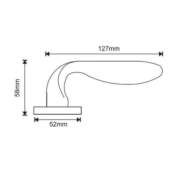 EuroArt - Lever on Rose Handle with Escutcheon