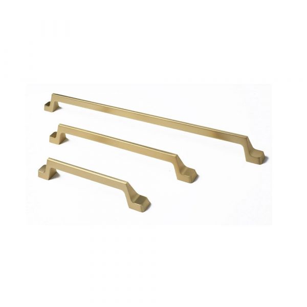 Bergo - M08 Modern Furniture Zinc Alloy Handle - Brushed Brass