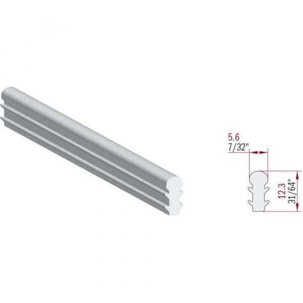 Bergo - Rubber Gasket for Glass Shelves