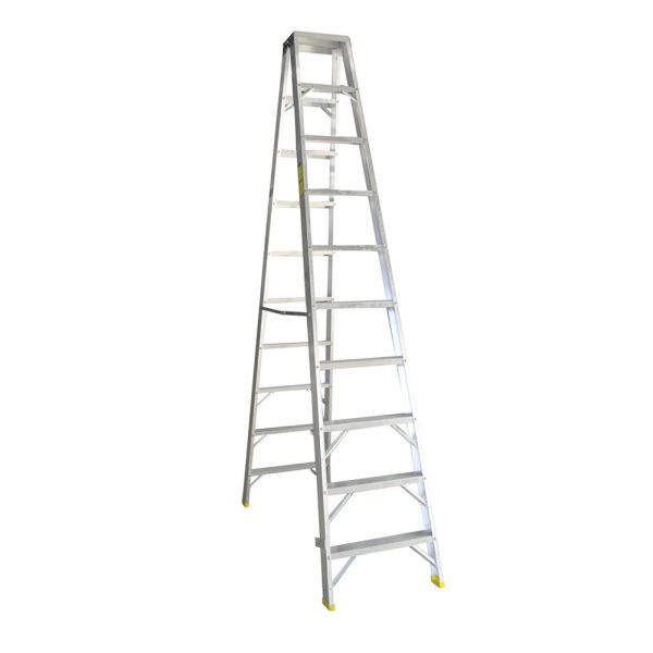 Penguin - Heavy Duty Double Sided Ladder - Aluminum Top