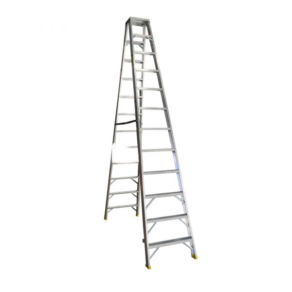 Penguin - Heavy Duty Double Sided Ladder - Aluminum Top