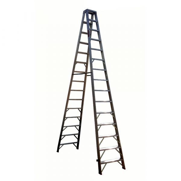 Penguin - Heavy Duty Double Sided Ladder - Aluminum Top