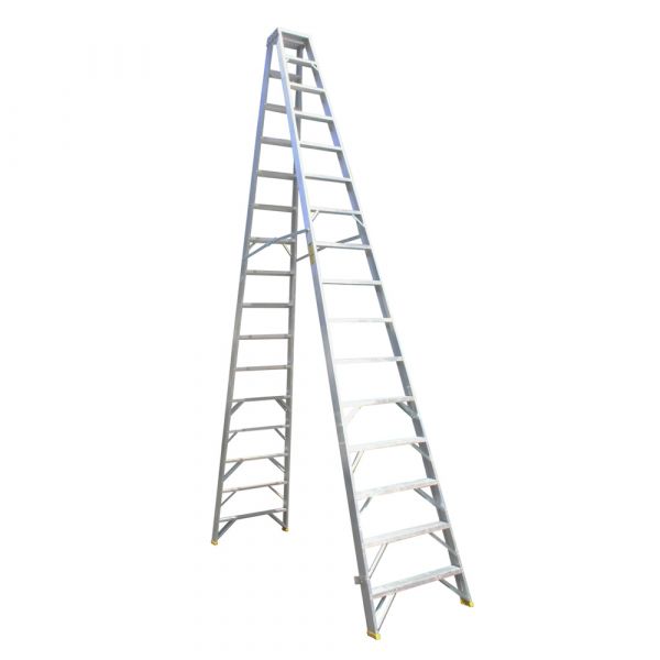 Penguin - Heavy Duty Double Sided Ladder - Aluminum Top