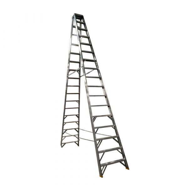 Penguin - Heavy Duty Double Sided Ladder - Aluminum Top