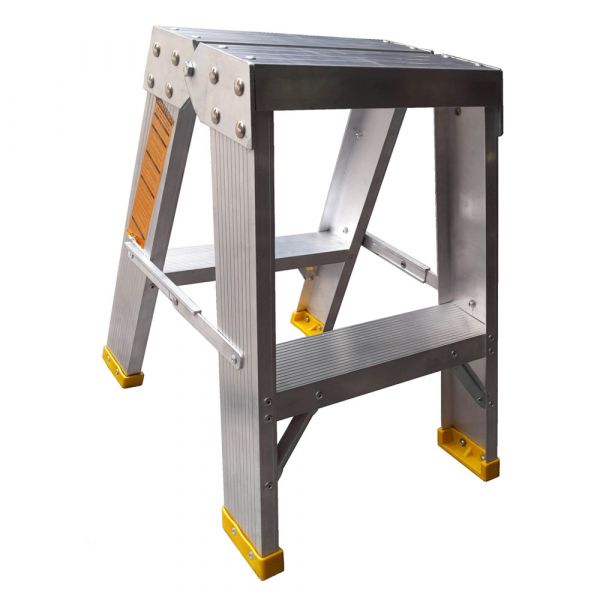 Penguin - Heavy Duty Double Sided Ladder - Aluminum Top