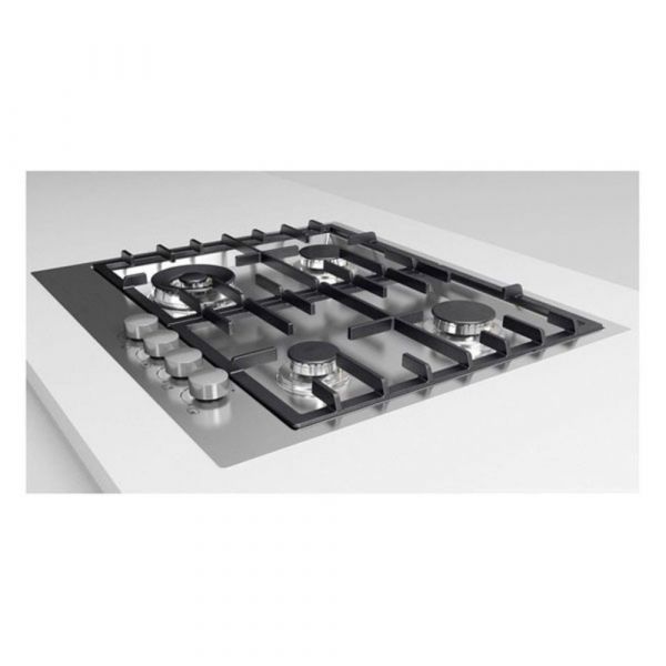 Baumatic - 60cm 4 Burner Built-in Gas Hob - Stainless Steel