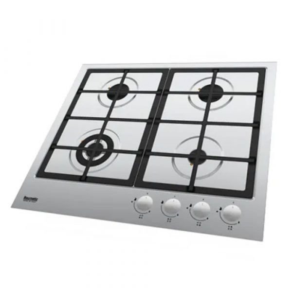 Baumatic - 60cm 4 Burner Built-in Gas Hob Stainless Steel