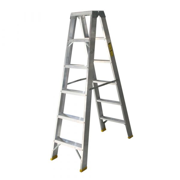 Penguin - Heavy Duty Double Sided Ladder - Aluminum Top