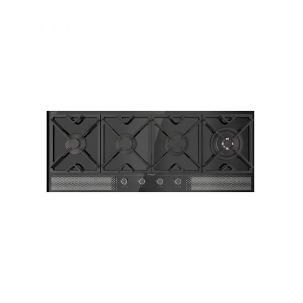 Baeckerhaft - Built-in 120 cm Black Glass Hob