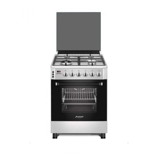 Baeckerhaft - 60cm Free Standing Cooker with Digital Functions + 1 Wok - Turbo Fan