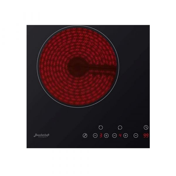 Baeckerhaft - 60cm Built-in Vitroceramic Electrical Hob - 3 Cooking Zones + 1 Dual Zone