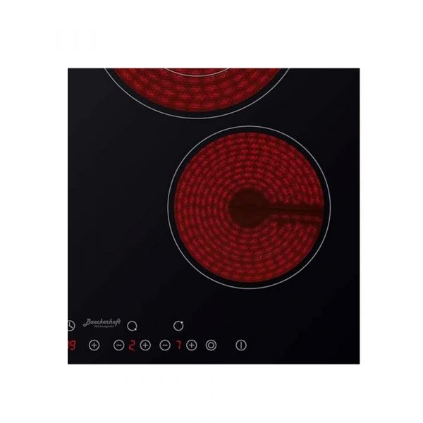 Baeckerhaft - 60cm Built-in Vitroceramic Electrical Hob - 3 Cooking Zones + 1 Dual Zone