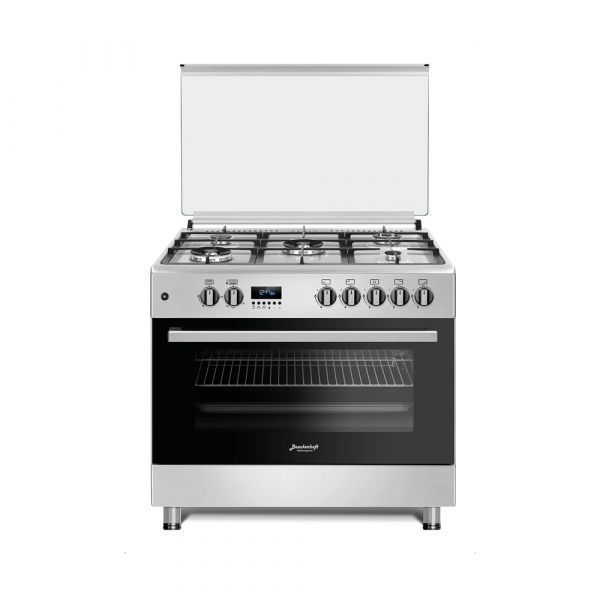 Baeckerhaft - 90cm Freestanding Cooking Range with 3 Woks