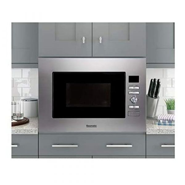 Baumatic - Built-in Microwave Oven Stainless Steel