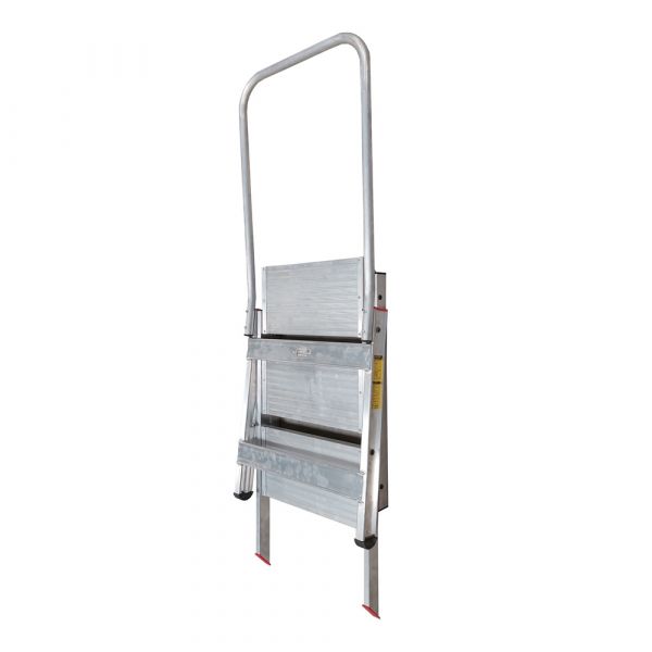 Penguin - Compact Stool Ladder Step - Non-Slip Ribbed Steps
