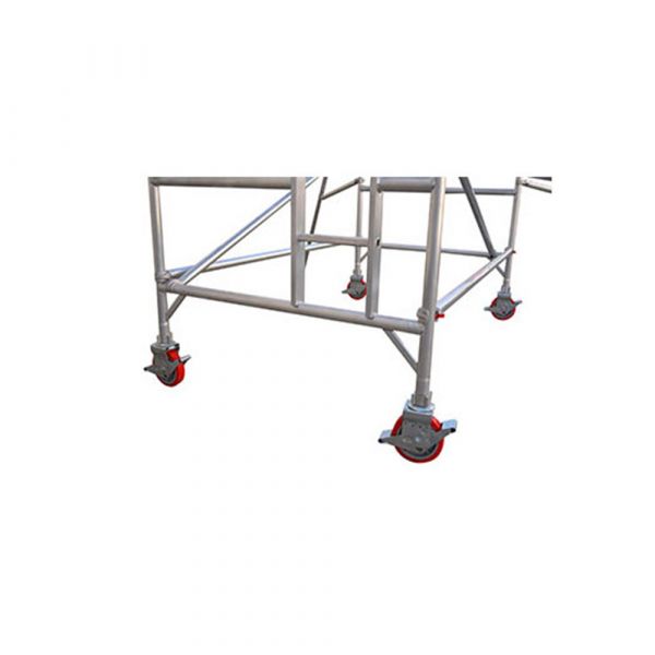 AMS - Double Width Aluminum Scaffolding Tower - 10.3m Height