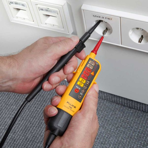 Fluke - Two-pole Voltage and Continuity Electrical TesterFluke - Two-pole Voltage and Continuity Electrical Tester