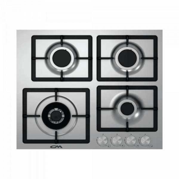 CM - Stainless Steel Gas Hob 60 cm