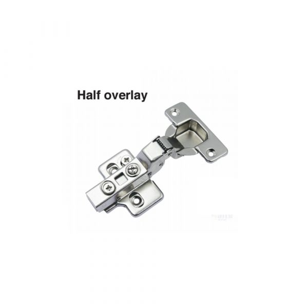 Bergo - Steel 110° Concealed Hinges with Mounting Plate - Soft Close