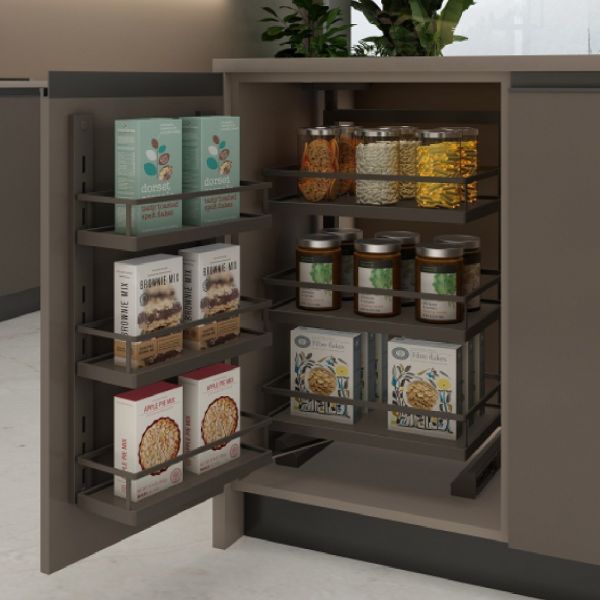 Elite - 3 Layer Pantry Pull-out Elegant Kitchen Hardware - Venus Series