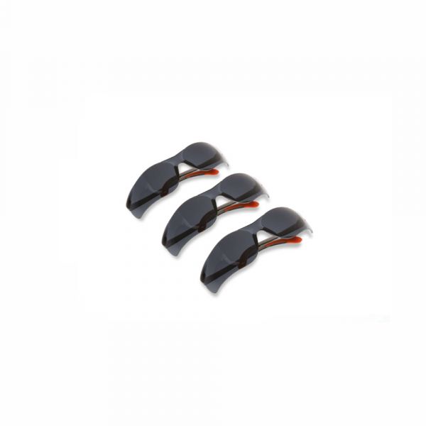 Clarke - Safety Spectacle Lens with 99.9% UV Protection - Detachable Foam Padded