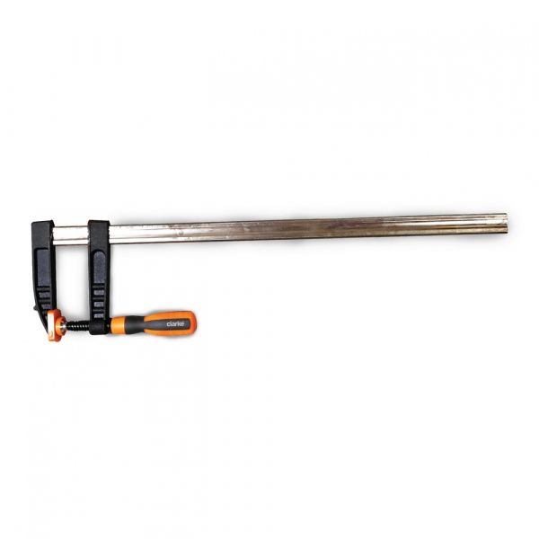 Clarke - F-Clamp Nickel Plated Bar with Sliding Head