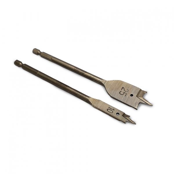 Clarke - Flat Wood Bits Carbon Steel