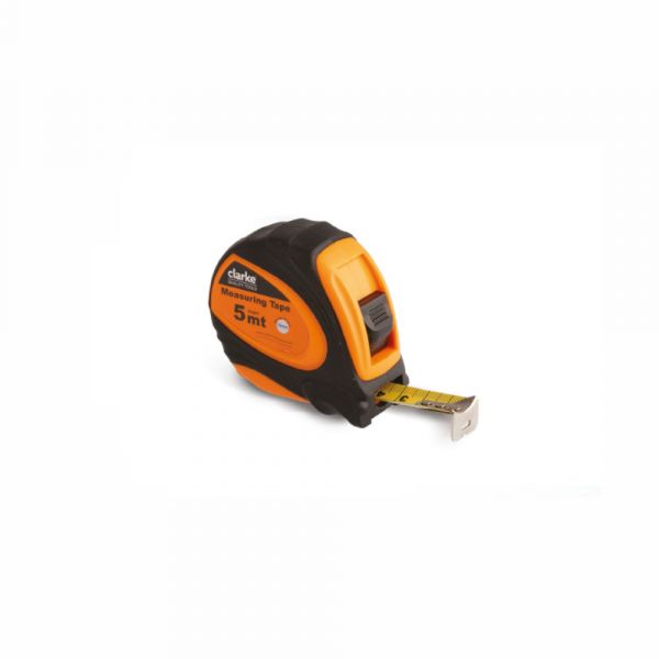 Clarke - Measuring Tape 5mtr with Film Coated Blade & Lock Mechanism