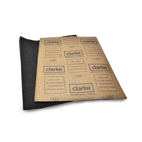 Clarke - Waterproof Sanding Paper 45 Pcs