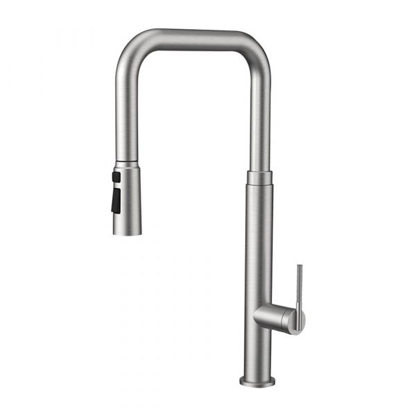 CM Pull-Out Mixer Tap Full Stainless Steel Brushed Nickel