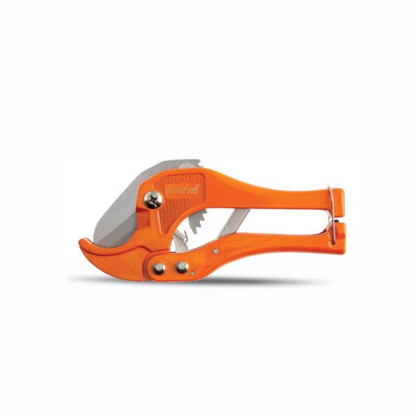 Clarke - PVC Pipe Cutter Orange Color with Quick Release Mechanism & Safety Latch