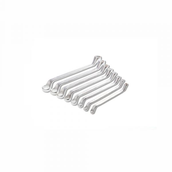 Clarke - Ring Spanner Set Chrome Finish Body with Pouch