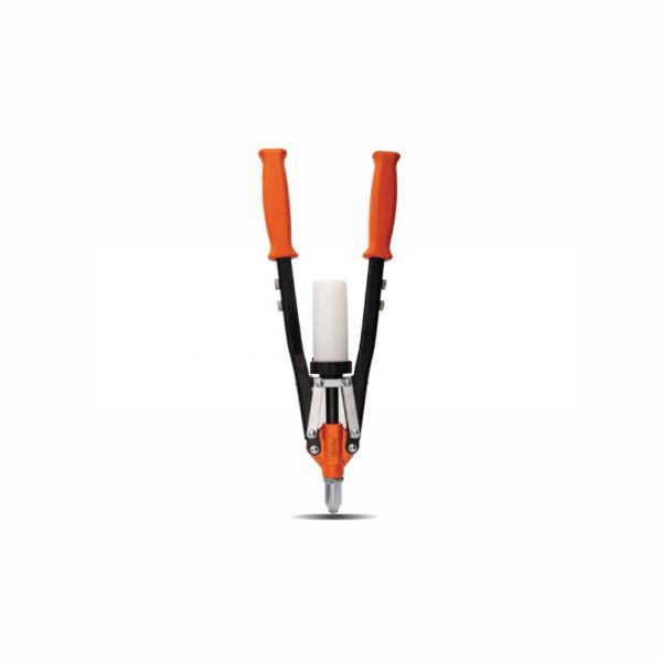 Clarke - Riviting Gun Long Arm up to 6.4mm Orange Color Handle Grip