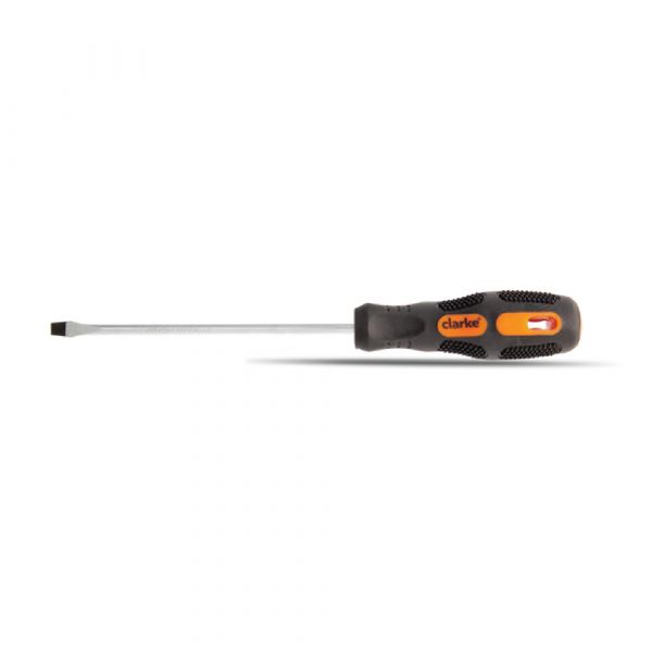 Clarke - Screw Drivers Flat Fibre Handle