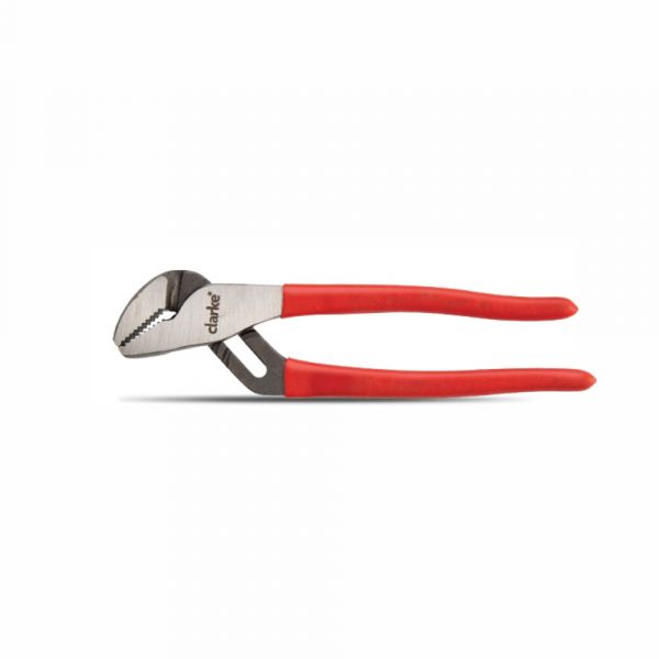 Clarke - Water Pump Plier with Nickel Chromium Steel and Large Red Color Handle Shoulders