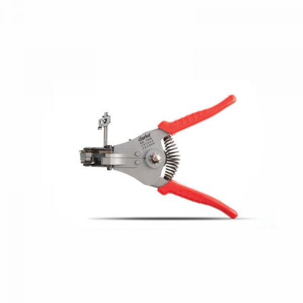 Clarke - Wire Stripper Automatic 7 inch Red Color Handle 1mm to 3.2mm with Easy Stripping