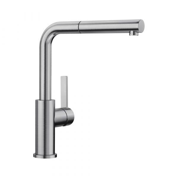 Blanco Swivel Spout Mixer Tap Stainless Steel