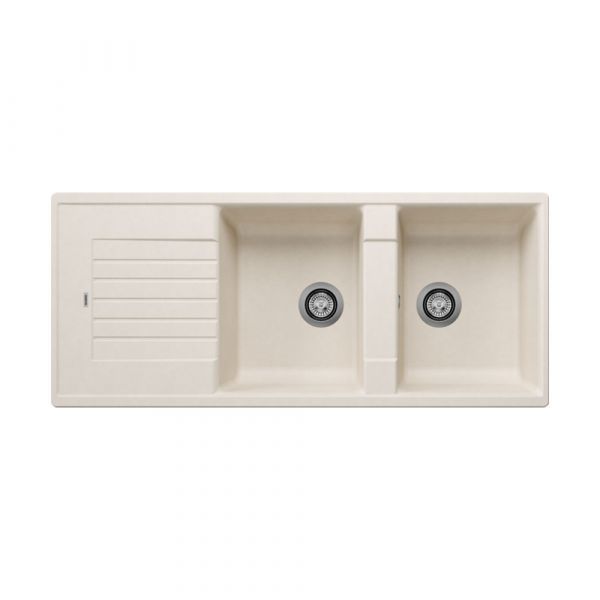 Blanco Top Mount Sink Double Bowl 116cm