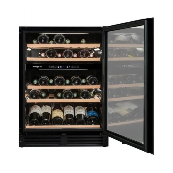 Carysil Built-In Wine Chiller Black Touch 140L Capacity