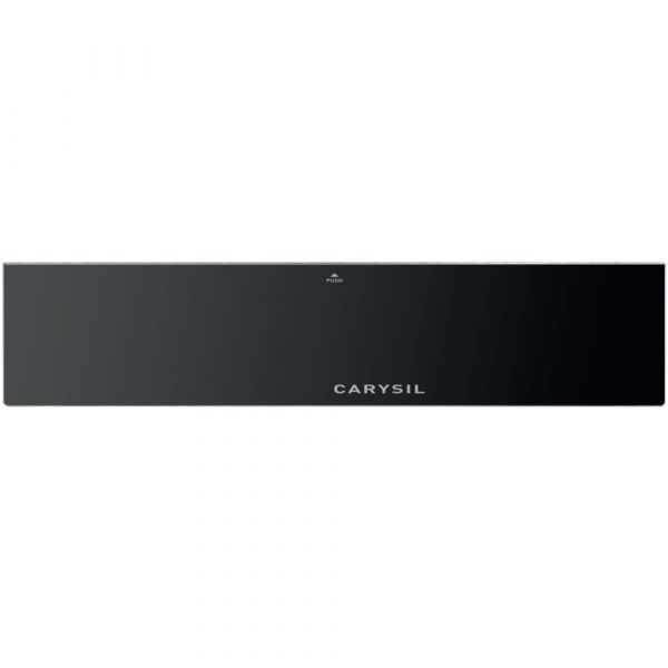 Carysil Built-in Linear Warming Drawer 14cm Black