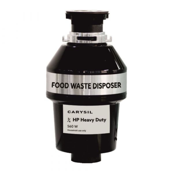 Carysil Food Waste Disposer 3/4 HP Heavy Duty