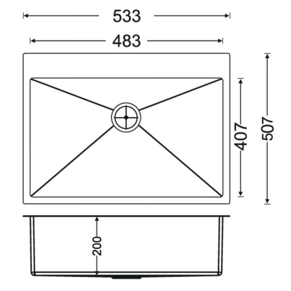 Carysil Stainless Steel Sink