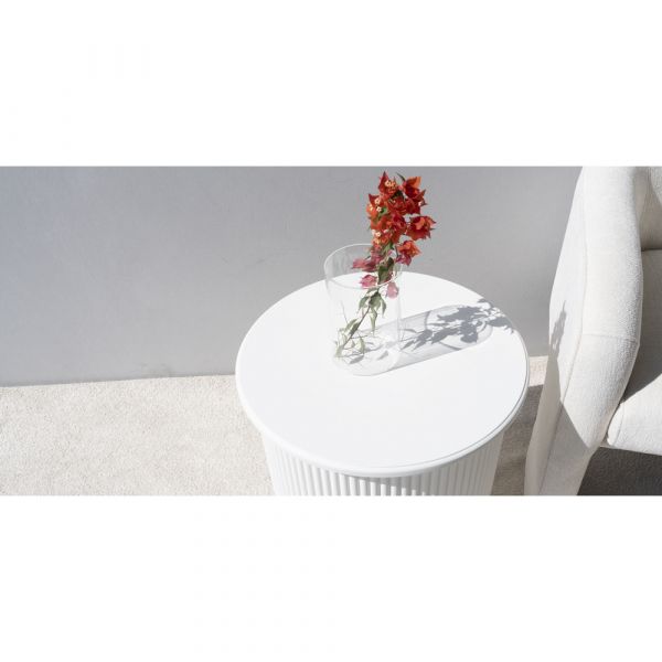 Cabinora Larson Wooden Top End Table