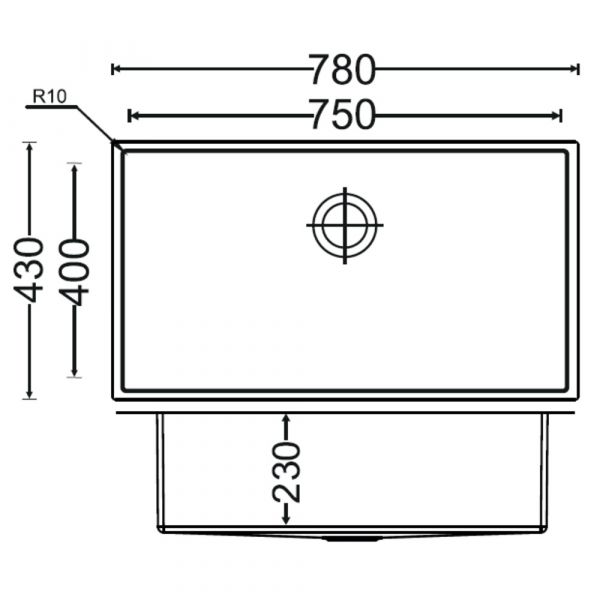 Carysil Single Bowl Sink